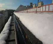 Ogrzewanie rynien, system FroStop, Warszawa