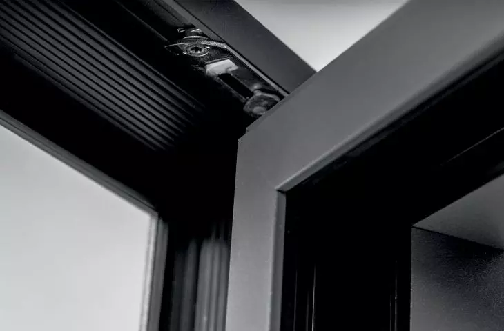 Hidden hinges and integrated seals