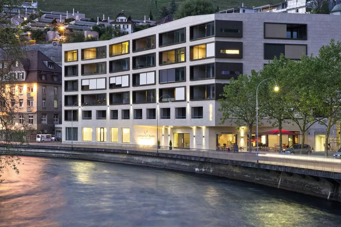 IGP-DURA®xal
zastosowany w Limmathof Hotel & Spa, Baden (CH). (Ilustracja: Atelier West Architekter)
