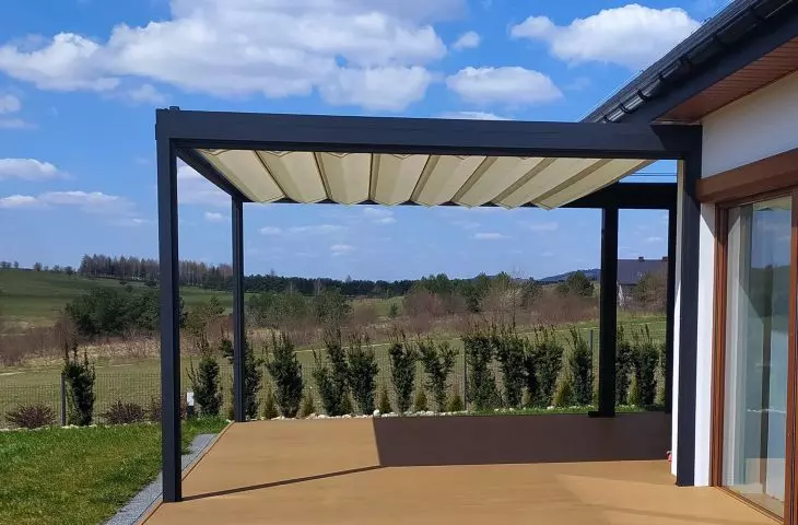 Pergola tarasowa PATIO KWADRAT