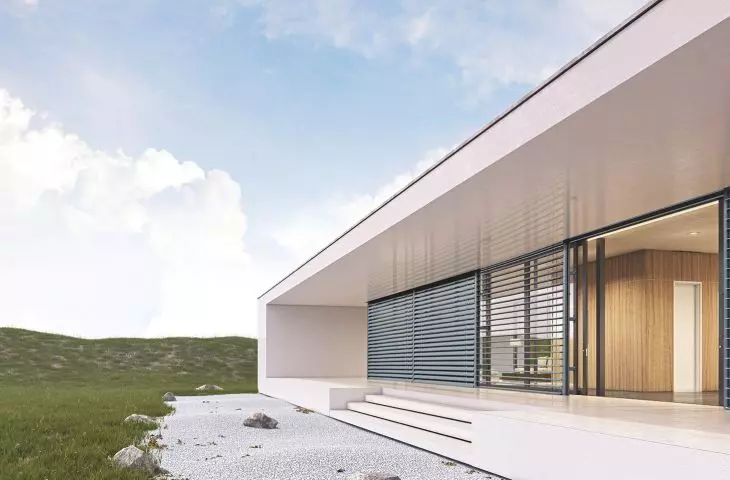 Aluprof sunshades - effective protection of the interior from excessive heat