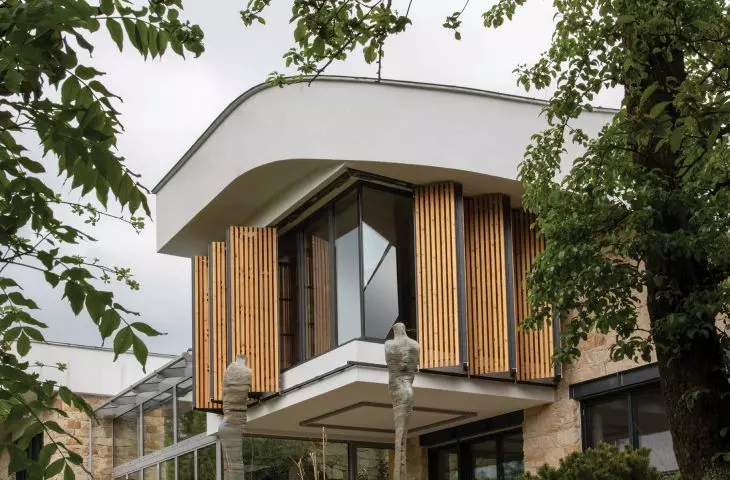 Movable facades: sliding and accordion shutters