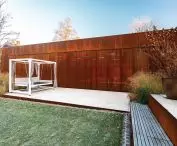 Movable facades: sliding and accordion shutters