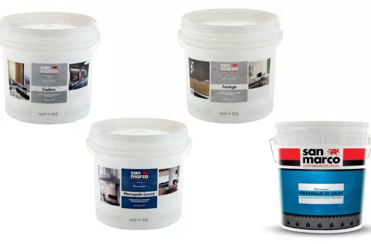 RM DECORATIVI. Interior and exterior paints - variety of textures and colors