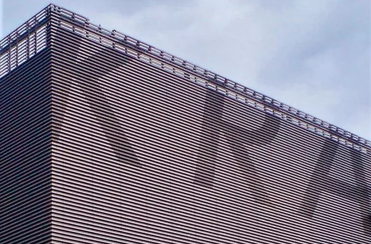 Acoustic blind, Balice parking lot