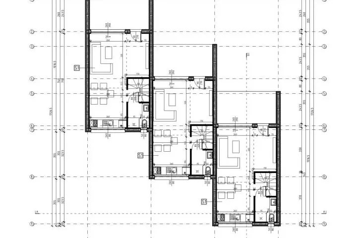 Tleń Lodge in Bory Tucholskie, first floor plan