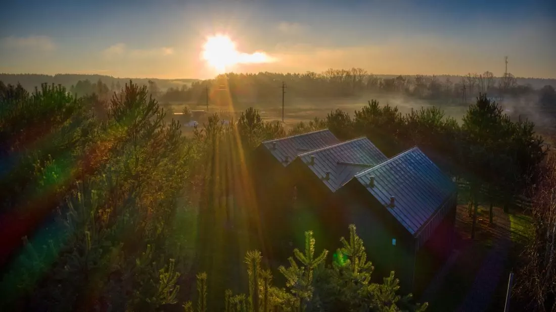 Tleń Lodge
w otoczeniu przyrody
