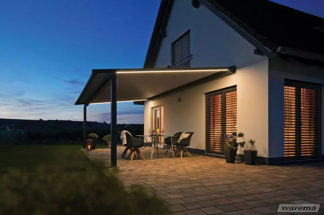Pergola materiałowa
Warema Perrea P60