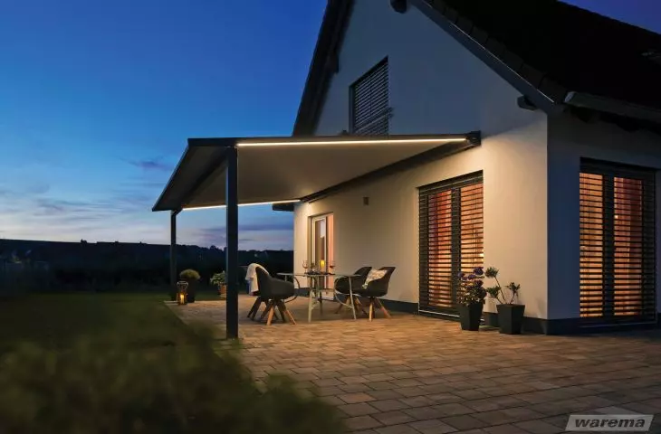 Pergola materiałowa Warema Perrea P60