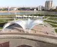Architektura napinana - Atyrau Youth Recreation Park w Kazachstanie 