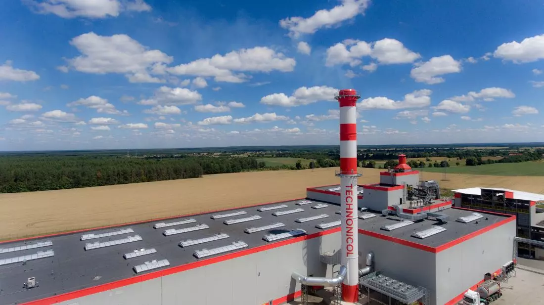 Fabryka wełny mineralnej TECHNONICOL w Wykrotach