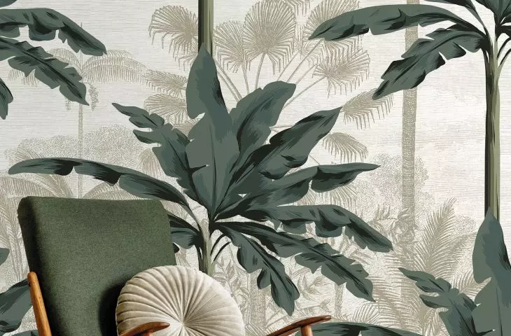 Tapeta Tropics, proj. Ted Baker London