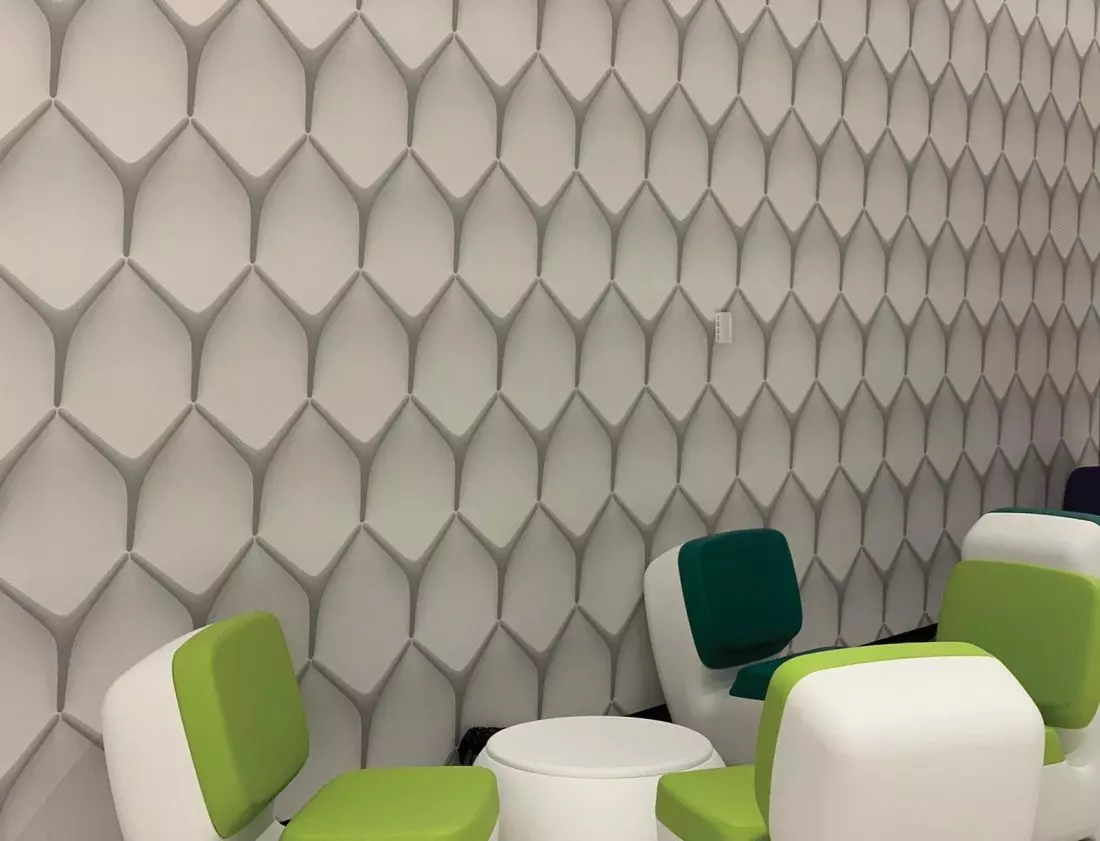 Tapeta Wallmotion
w Warsaw Hub, proj. Massive Design