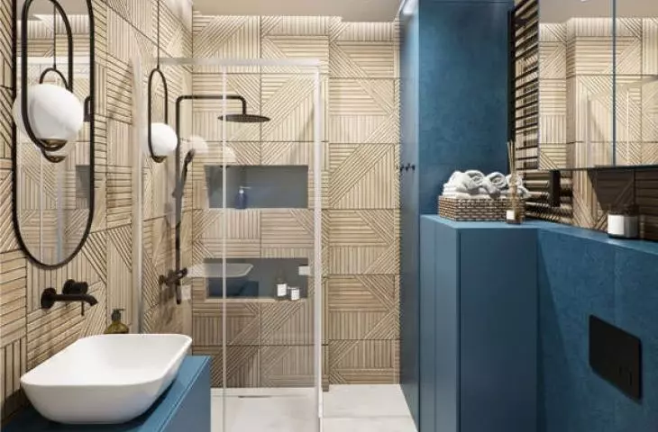 In the bathroom, we can afford to be more crazy - because this is a space where we stay less often and for a short time. Here we can create an interior, for example, in Arabic style, which will differ from the rest of the decor