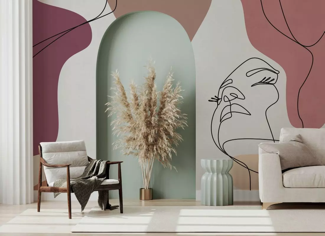 nazwa wzoru: Layla
Maroon collection/kolekcja: Wall Art – Originals