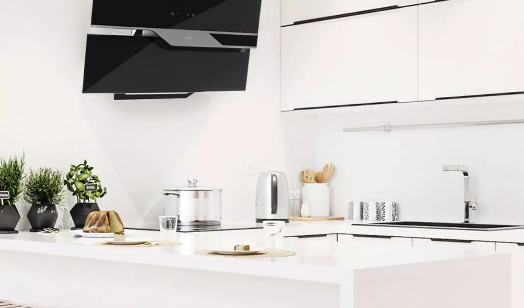 Example of kitchen arrangement using AKPO products