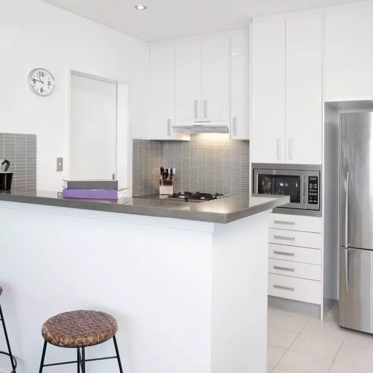 Example of kitchen arrangement using AKPO products