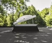 VELUX skylights for industrial buildings with flat roofs