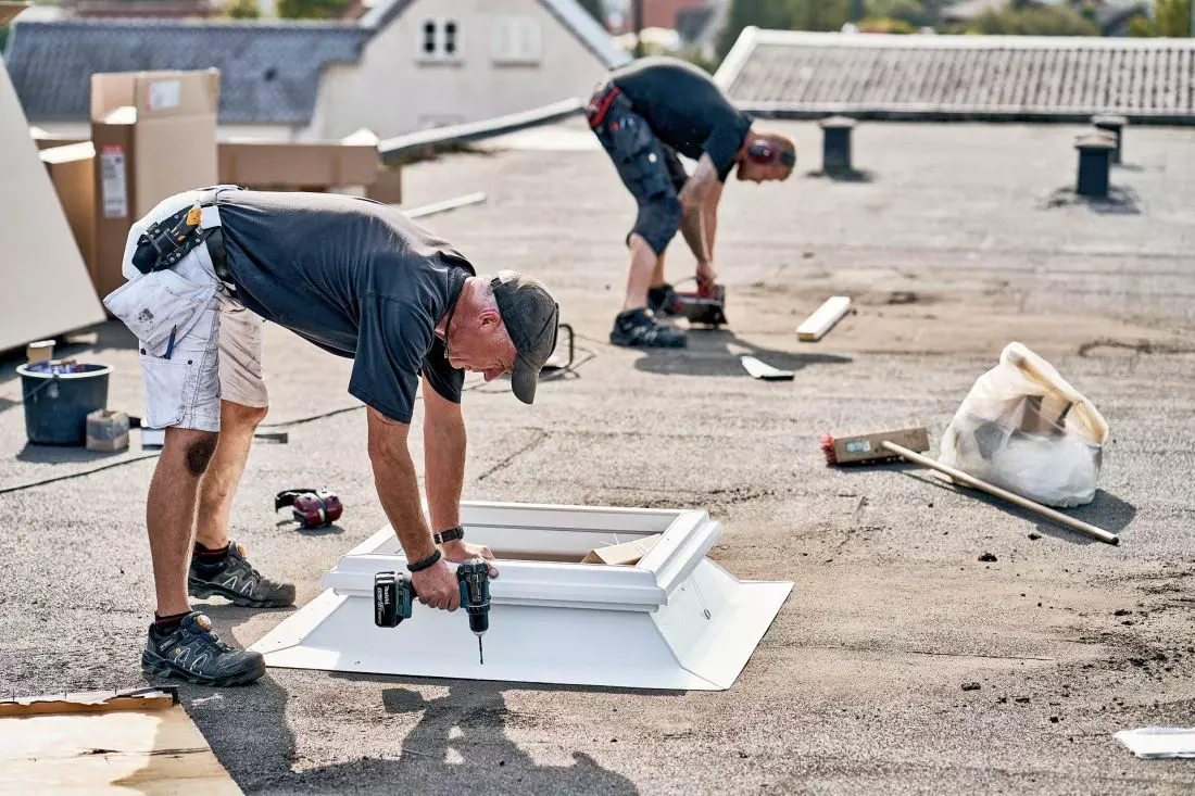 Świetliki dachowe
VELUX do budynków przemysłowych z dachami płaskimi