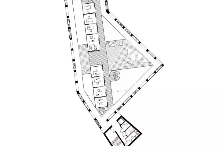 The Mosaic, 2nd floor plan