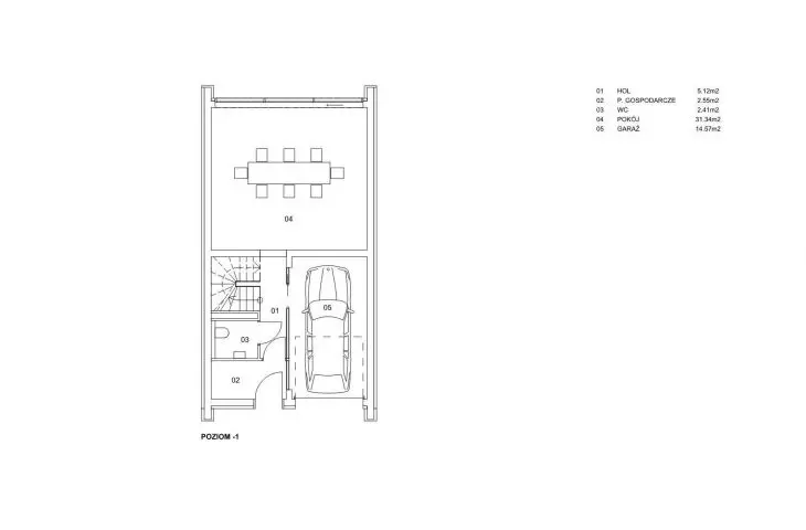 plan of level -1