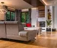 Realization: ceiling decorated with Oak Thermo Antique 