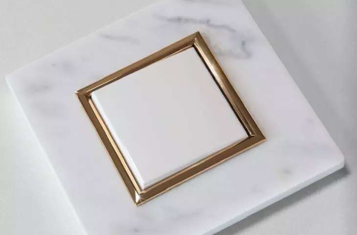 SERIES: DANTE, FRAME: WHITE MARBLE / 4504481, SWITCH: WHITE 450411, REDUCTION: 24K 4533100