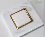 SERIES: DANTE, FRAME: WHITE MARBLE / 4504481, SWITCH: WHITE 450411, REDUCTION: 24K 4533100