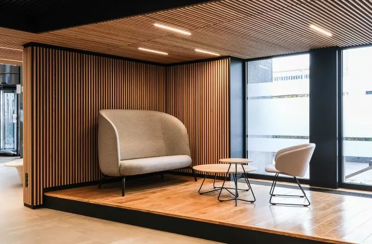 Wooden ceiling