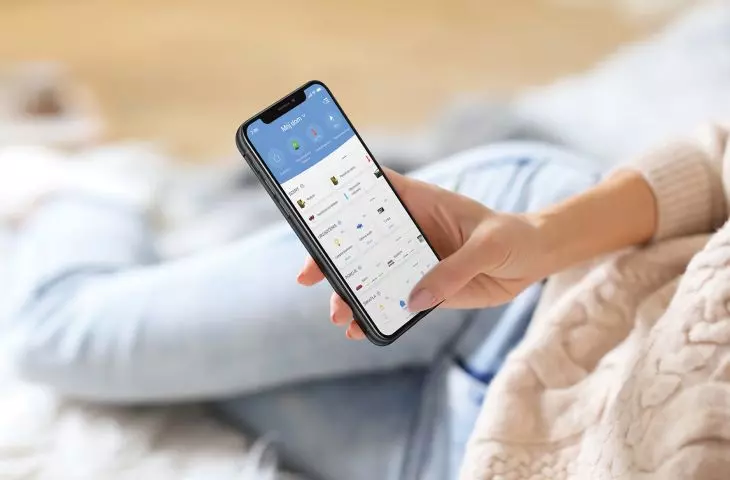 Remote management using the app