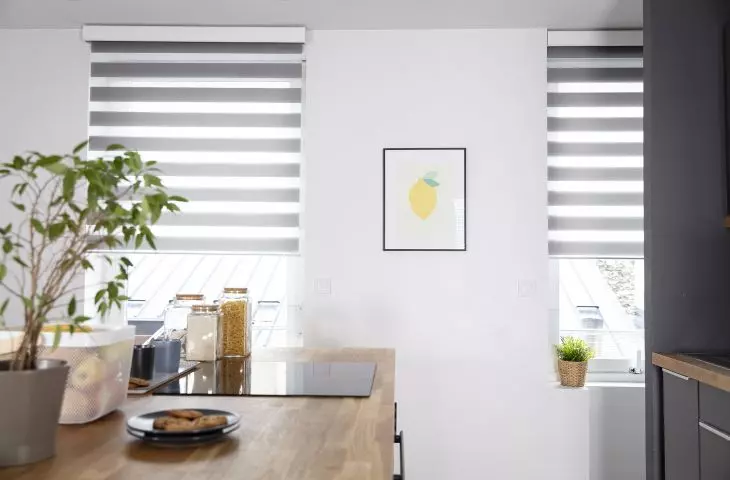 Internal blinds, shutters, Roman blinds, day-night blinds - thanks to drives, we can easily control the interior shades in our house