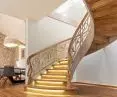 Illuminated steps as an interesting and functional solution