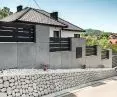 System Arete Horizon Massive w towarzystwie betonu architektonicznego