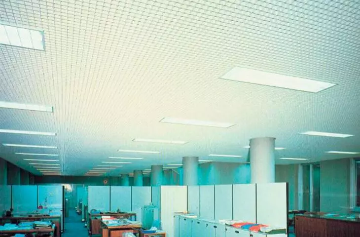 Laser. Openwork suspended ceilings