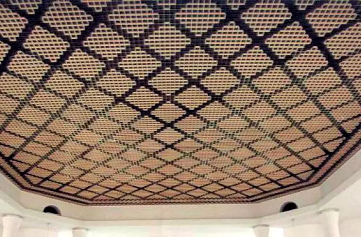 Laser. Openwork suspended ceilings