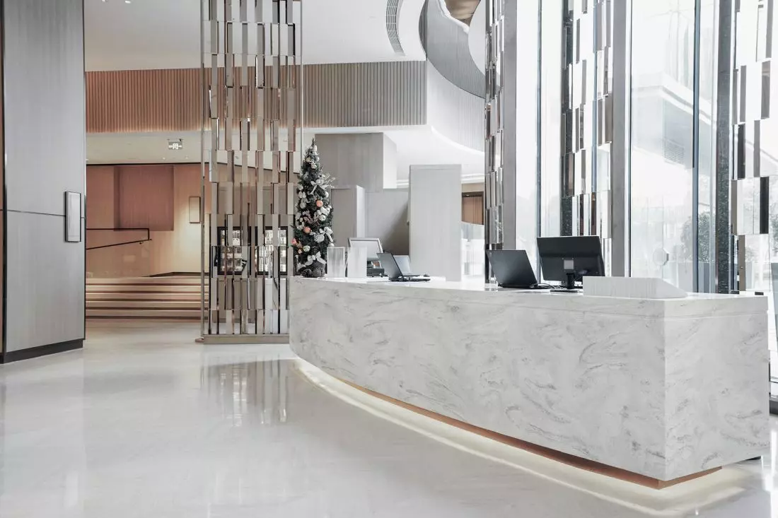 Corian® Solid Surface – Carrara Lino