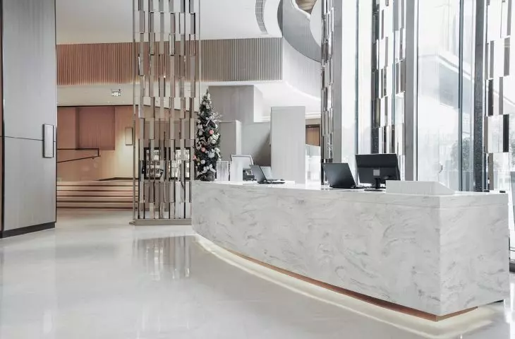 Corian® Solid Surface - Carrara Lino