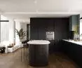Kitchen with an island
