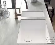Products and accessories for furniture and interior design elements. Corian® Solid Surface