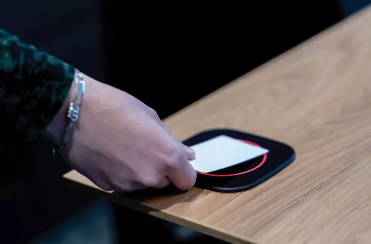 Desk reservation system