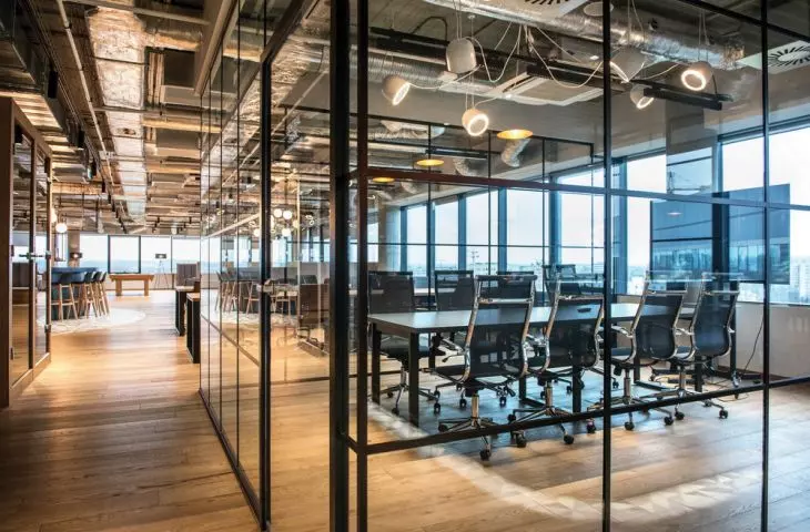 Glass wall system with unique properties