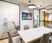 Kupper Glass office in Gdansk, Poland, photo by Saint-Gobain.