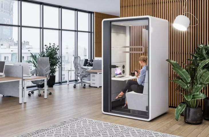 Hushoffice acoustic furniture series