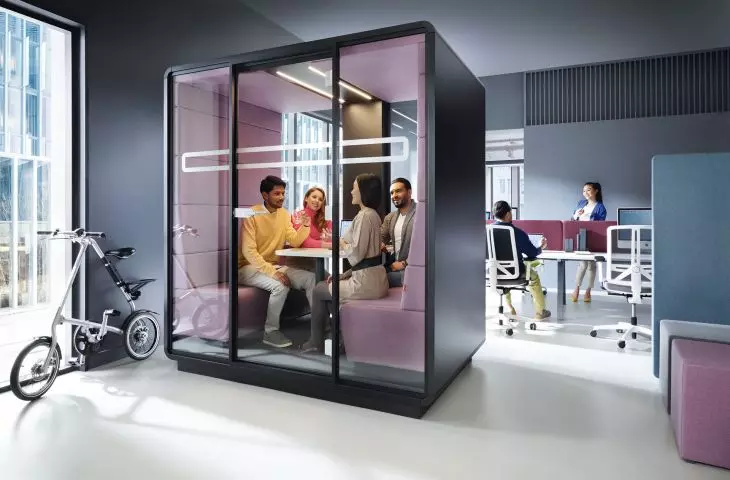 Hushoffice acoustic furniture series