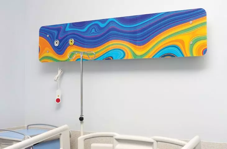 MERYart bedside panels, Ostrów Wielkopolski Hospital, Pediatric Department