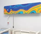 MERYart bedside panels, Ostrów Wielkopolski Hospital, Pediatric Department