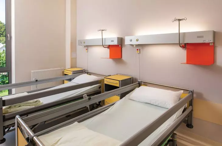Panele nadłóżkowe MERYedge, Centrum Medyczne w Łańcucie