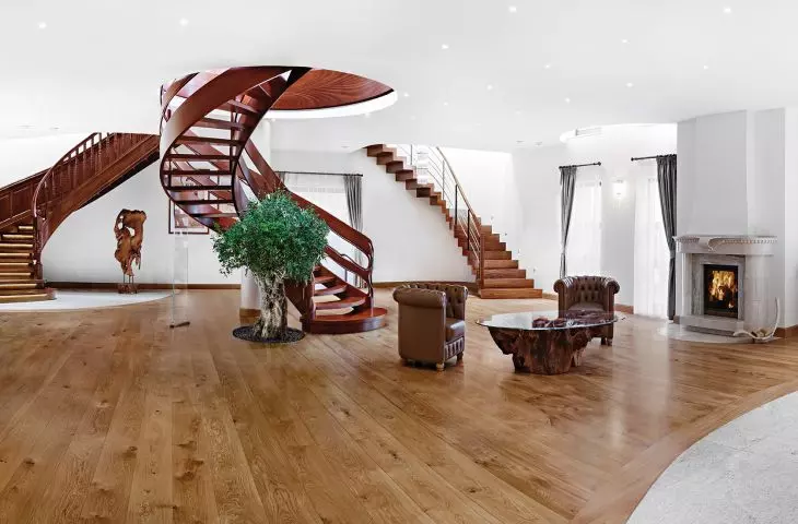 Interior of the showroom