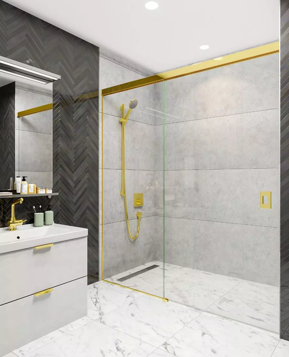 Akcesoria do kabin
prysznicowych LINEA ORO DOCCIA