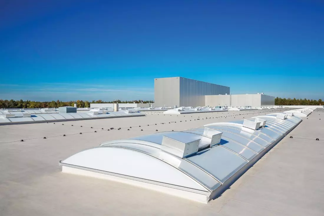 System świetlików ALUCO SKYLIGHT